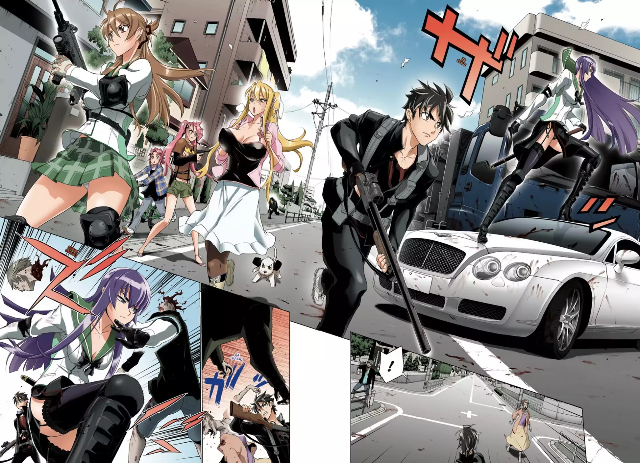 High School of the Dead - Full Color Edition Chapter 26 page 23 - Chapter 26: Dead Badge of Courage