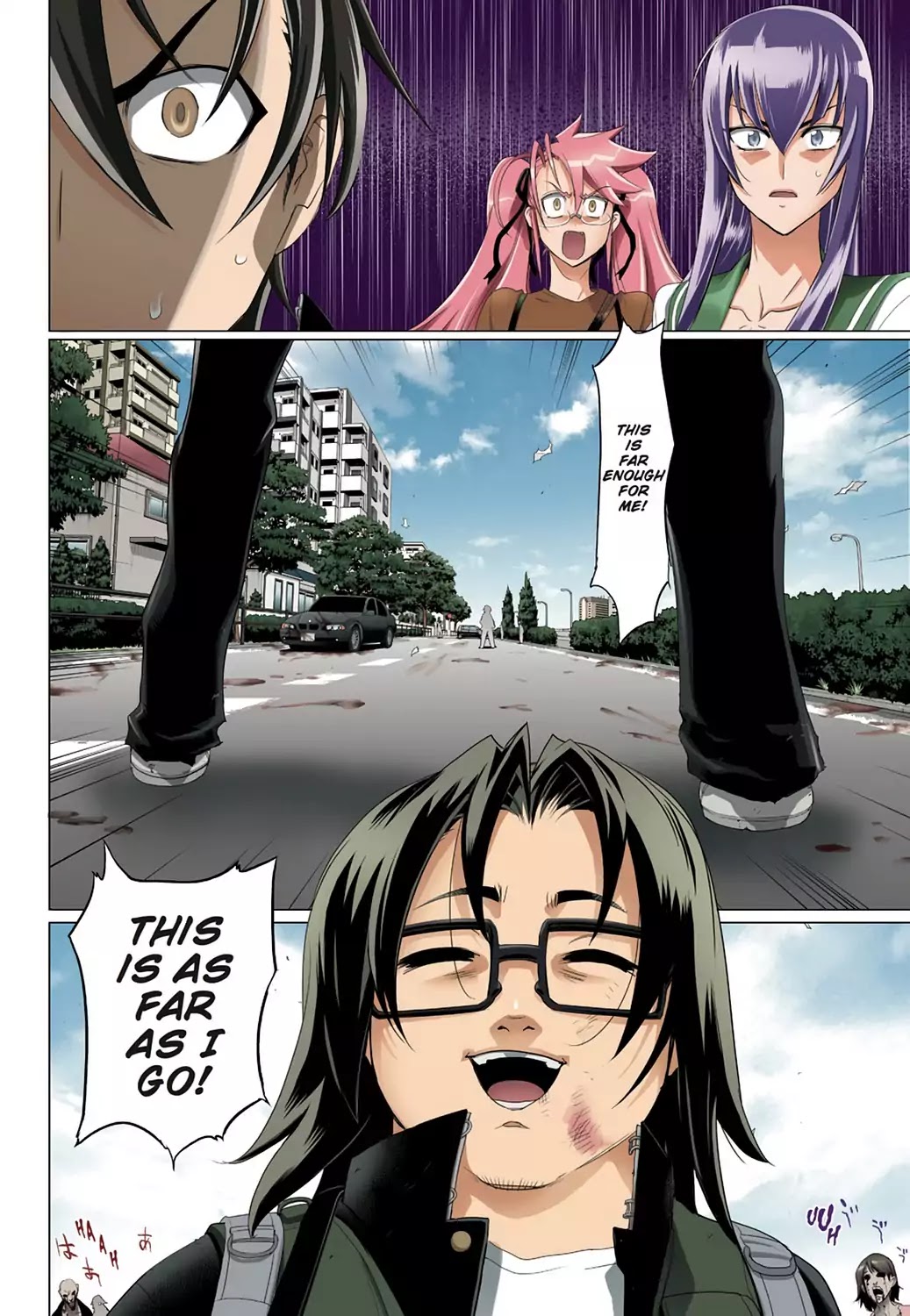 High School of the Dead - Full Color Edition Chapter 26 page 30 - Chapter 26: Dead Badge of Courage