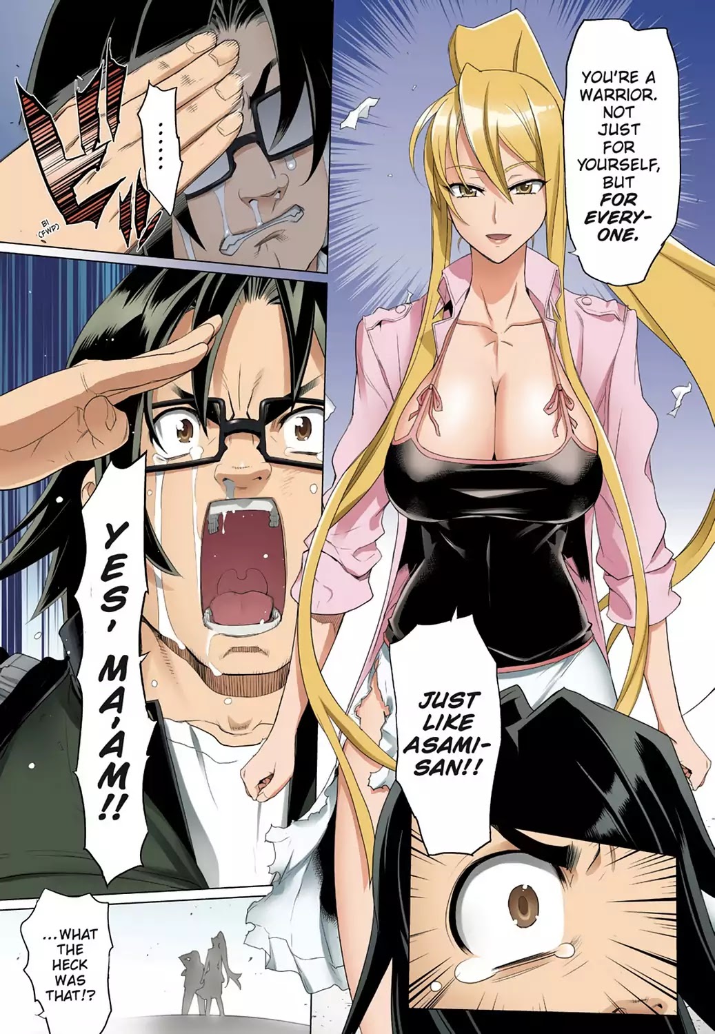 High School of the Dead - Full Color Edition Chapter 26 page 35 - Chapter 26: Dead Badge of Courage