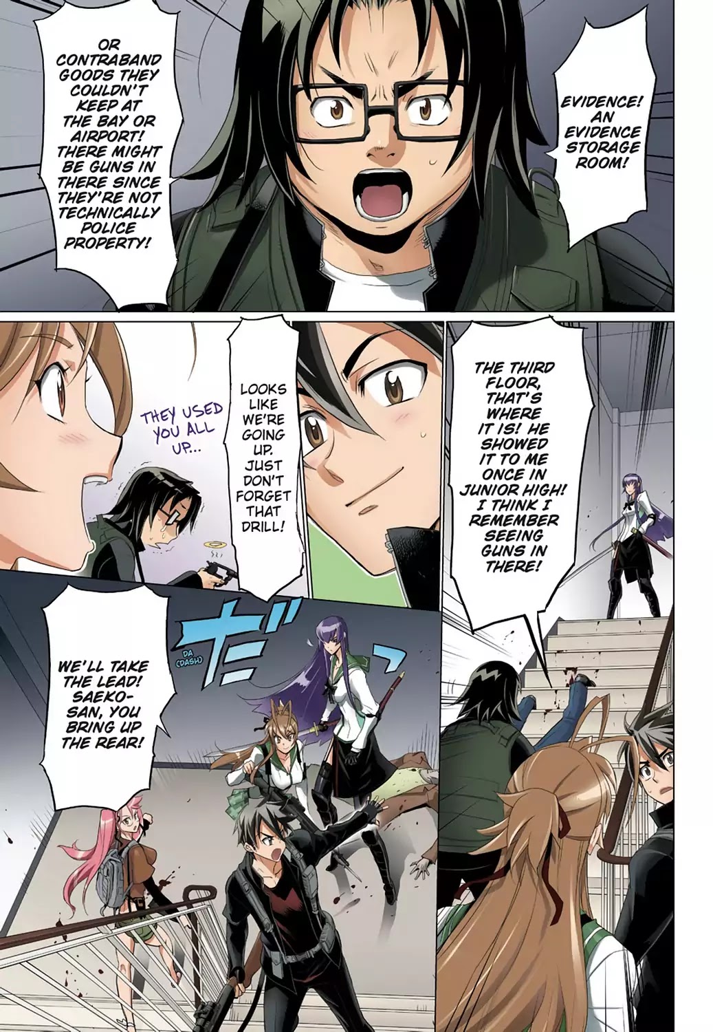 High School of the Dead - Full Color Edition Chapter 27 page 20 - Chapter 27: Assault on Dead Precinct