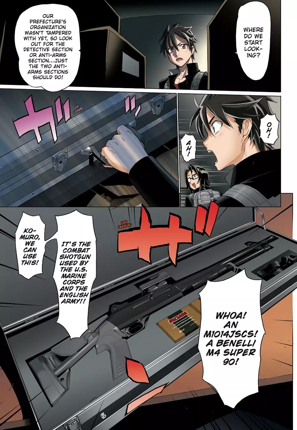 High School of the Dead - Full Color Edition Chapter 27 page 26 - Chapter 27: Assault on Dead Precinct