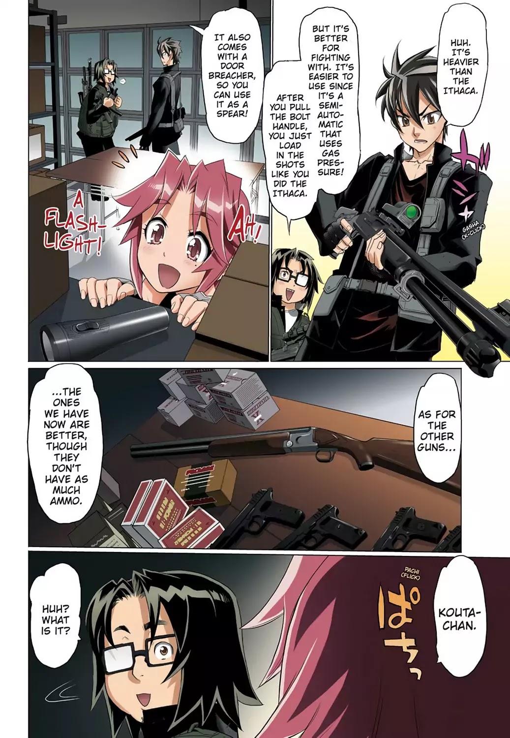 High School of the Dead - Full Color Edition Chapter 27 page 27 - Chapter 27: Assault on Dead Precinct