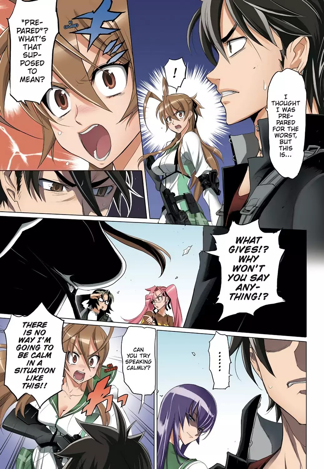 High School of the Dead - Full Color Edition Chapter 27 page 4 - Chapter 27: Assault on Dead Precinct