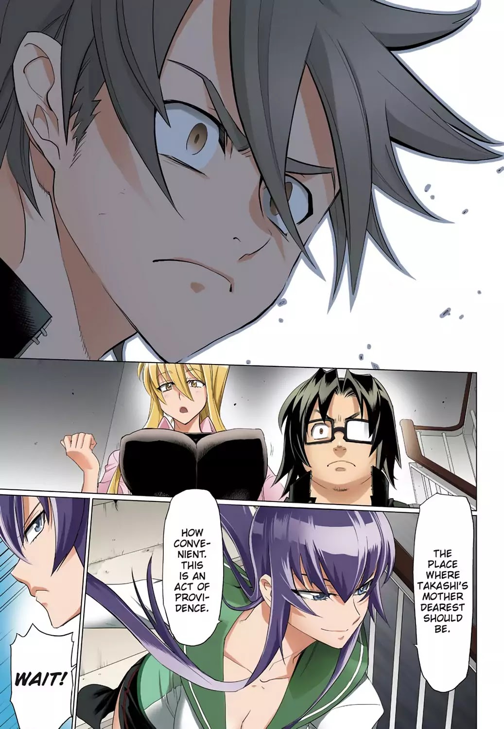 High School of the Dead - Full Color Edition Chapter 28 page 10 - Chapter 28: Deadlock