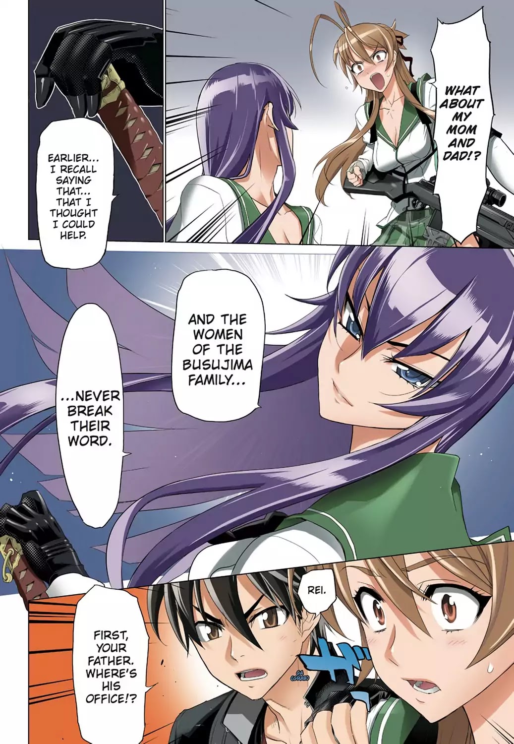 High School of the Dead - Full Color Edition Chapter 28 page 11 - Chapter 28: Deadlock