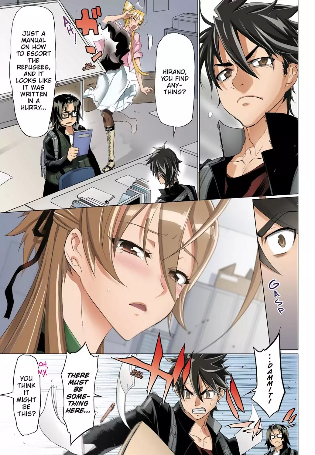 High School of the Dead - Full Color Edition Chapter 28 page 16 - Chapter 28: Deadlock