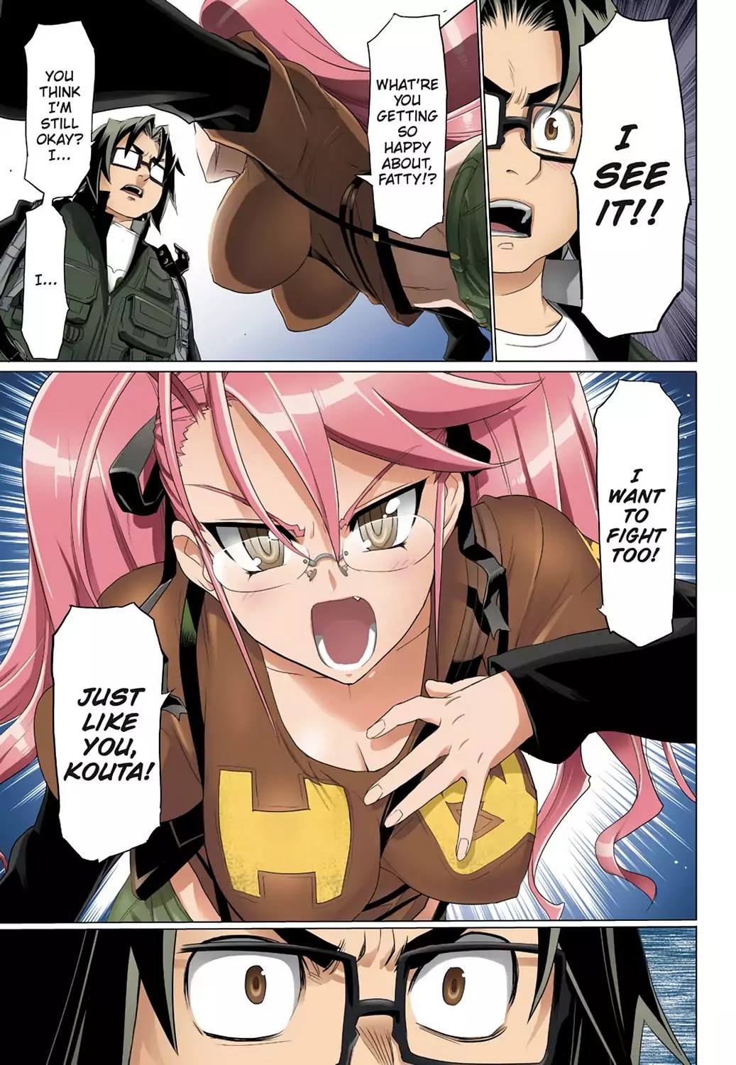 High School of the Dead - Full Color Edition Chapter 28 page 20 - Chapter 28: Deadlock
