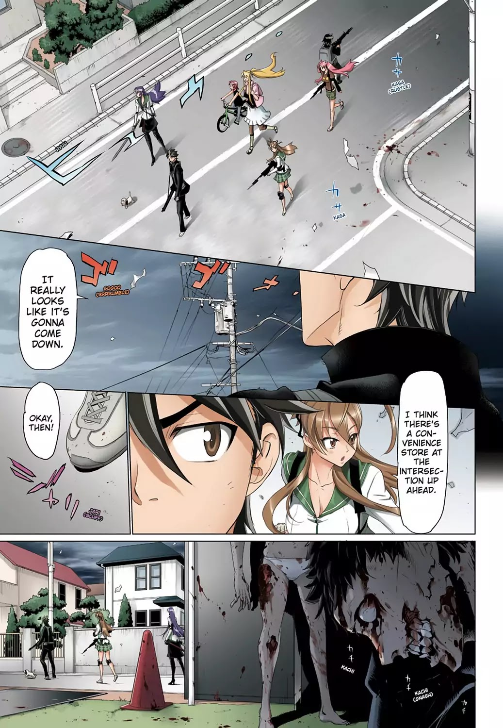 High School of the Dead - Full Color Edition Chapter 28 page 28 - Chapter 28: Deadlock