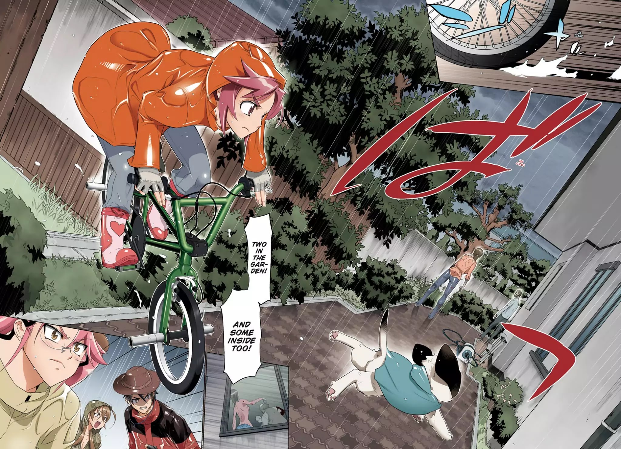 High School of the Dead - Full Color Edition Chapter 29 page 19 - Chapter 29: Dead in the Rain