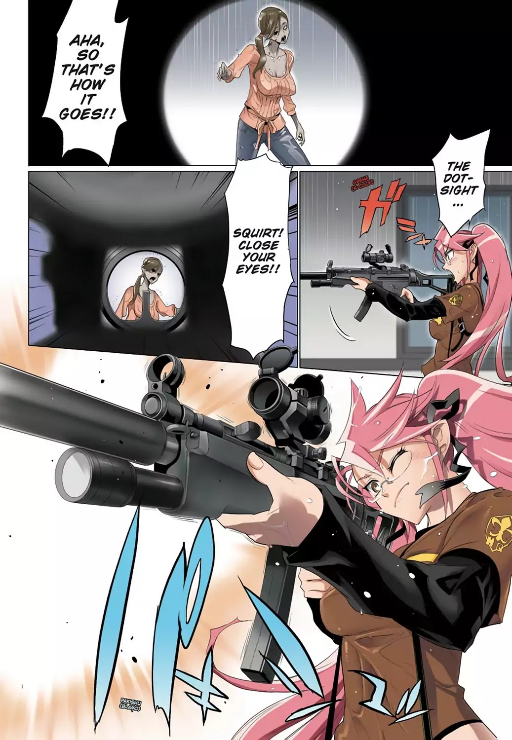 High School of the Dead - Full Color Edition Chapter 29 page 22 - Chapter 29: Dead in the Rain