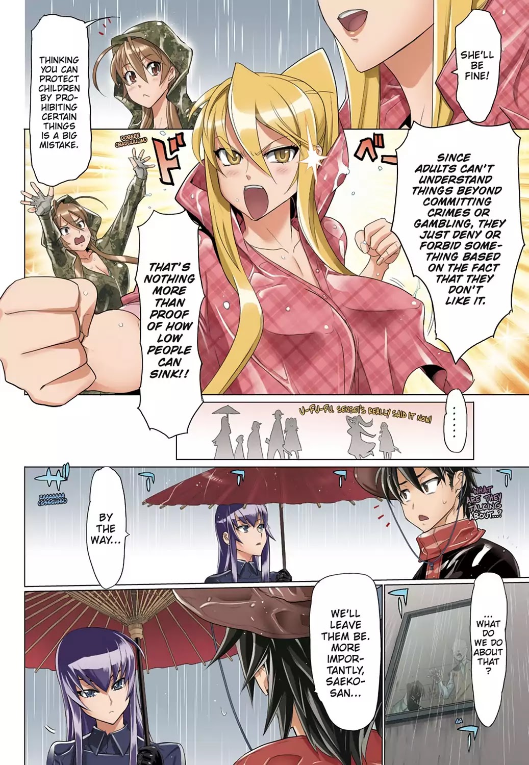 High School of the Dead - Full Color Edition Chapter 29 page 32 - Chapter 29: Dead in the Rain