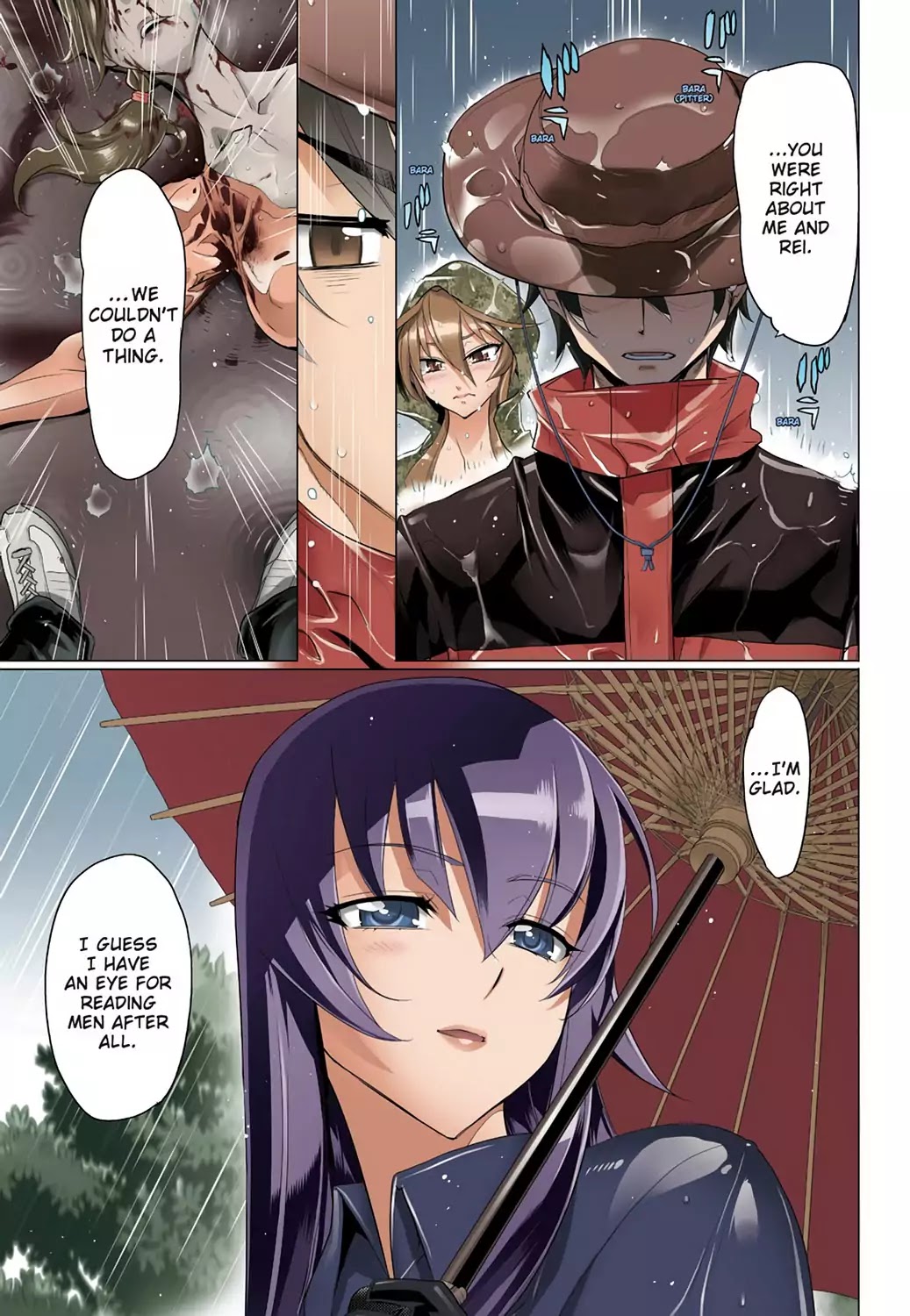 High School of the Dead - Full Color Edition Chapter 29 page 33 - Chapter 29: Dead in the Rain