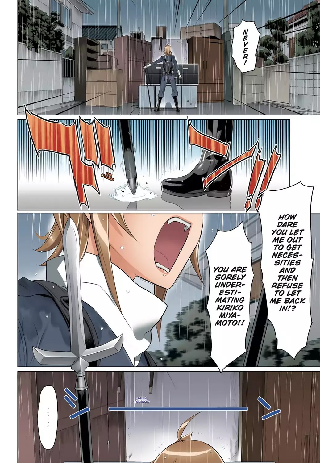High School of the Dead - Full Color Edition Chapter 29 page 38 - Chapter 29: Dead in the Rain