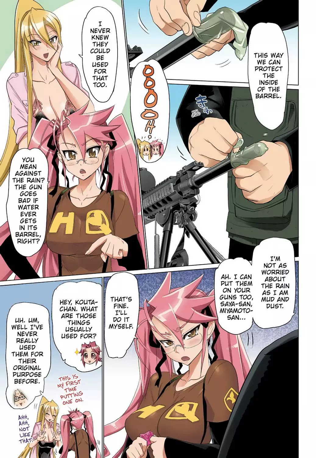 High School of the Dead - Full Color Edition Chapter 29 page 4 - Chapter 29: Dead in the Rain
