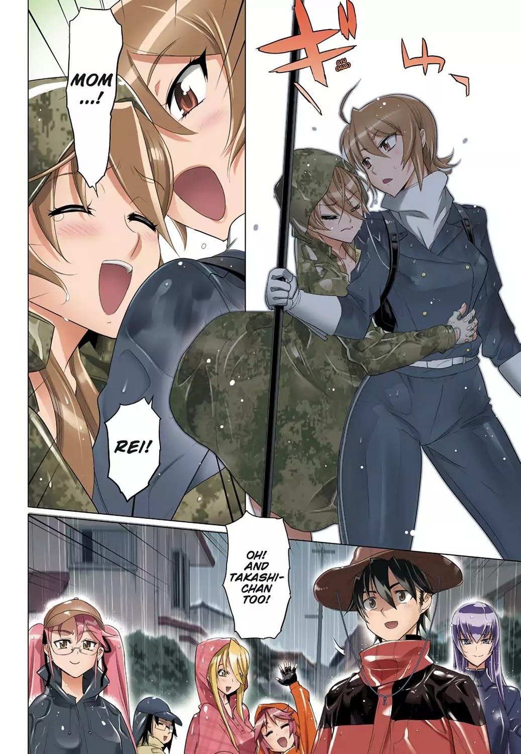High School of the Dead - Full Color Edition Chapter 29 page 40 - Chapter 29: Dead in the Rain