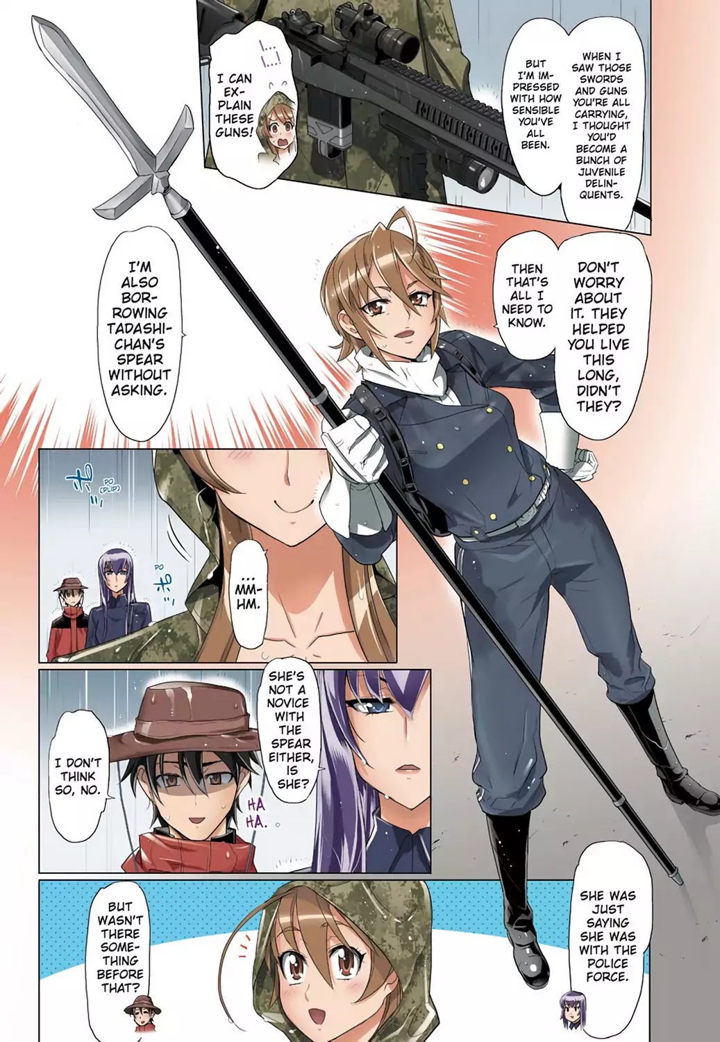 High School of the Dead - Full Color Edition Chapter 29 page 46 - Chapter 29: Dead in the Rain