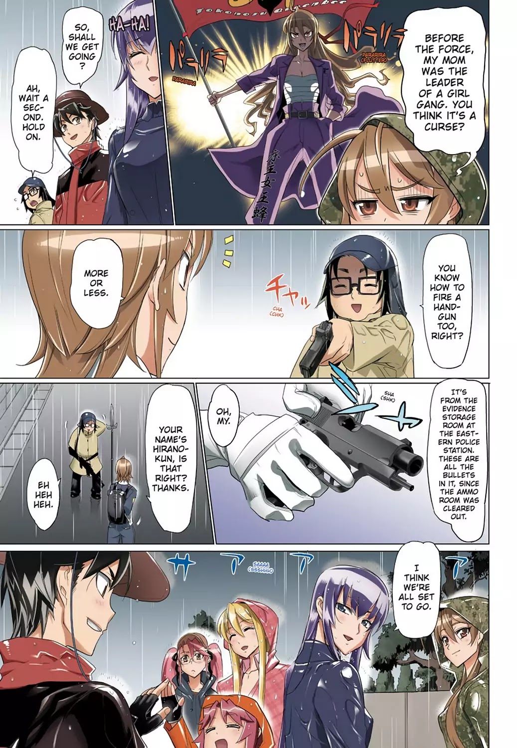High School of the Dead - Full Color Edition Chapter 29 page 47 - Chapter 29: Dead in the Rain