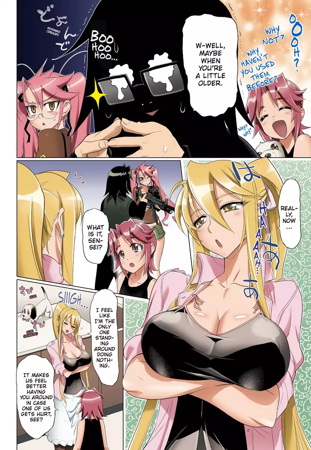 High School of the Dead - Full Color Edition Chapter 29 page 5 - Chapter 29: Dead in the Rain