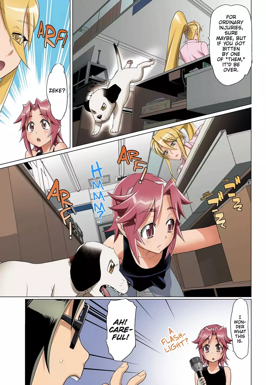 High School of the Dead - Full Color Edition Chapter 29 page 6 - Chapter 29: Dead in the Rain