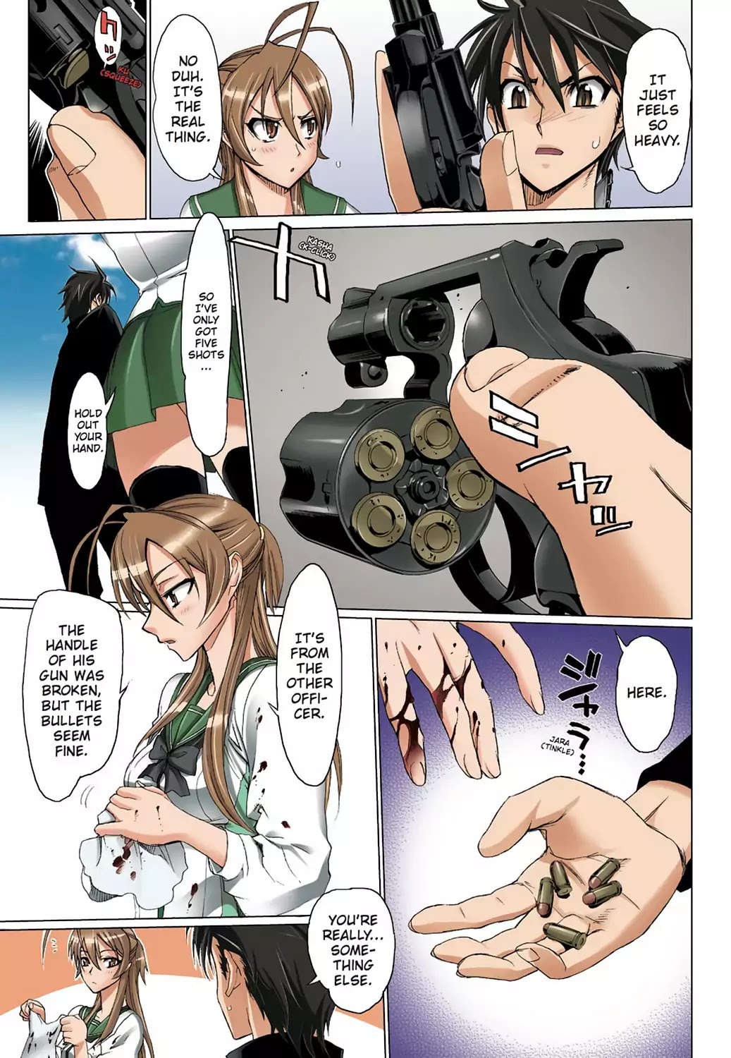 High School of the Dead - Full Color Edition Chapter 4 page 12 - Chapter 4: Running in the Dead