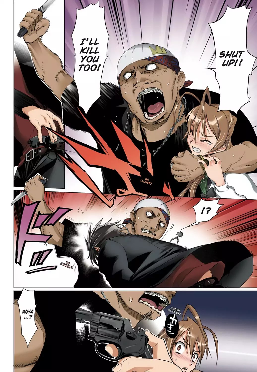 High School of the Dead - Full Color Edition Chapter 4 page 25 - Chapter 4: Running in the Dead