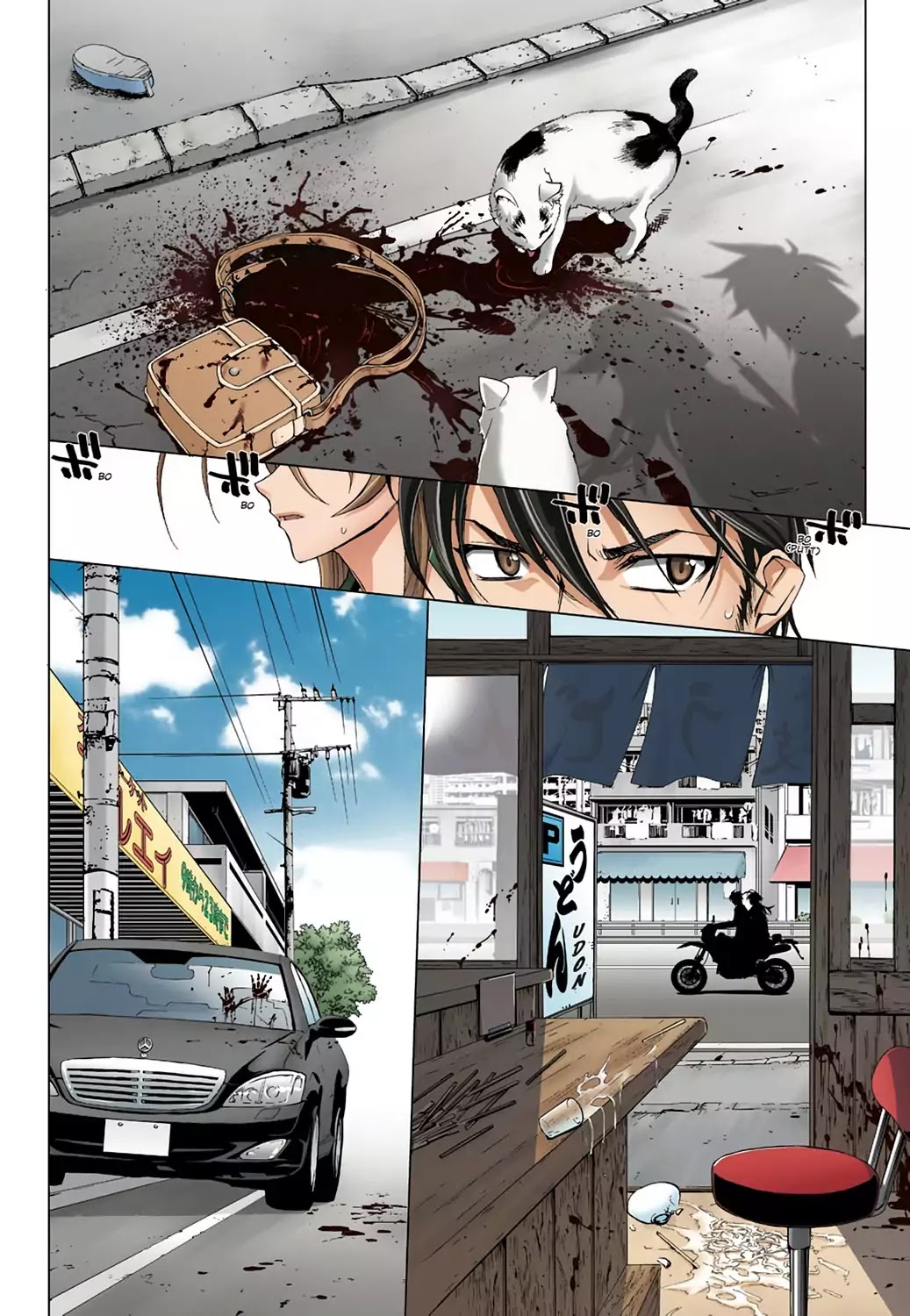 High School of the Dead - Full Color Edition Chapter 4 page 7 - Chapter 4: Running in the Dead