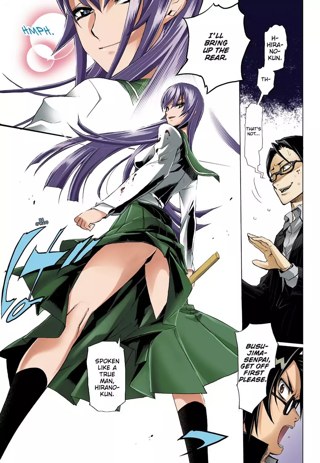 High School of the Dead - Full Color Edition Chapter 5 page 22 - Chapter 5: Streets of the Dead