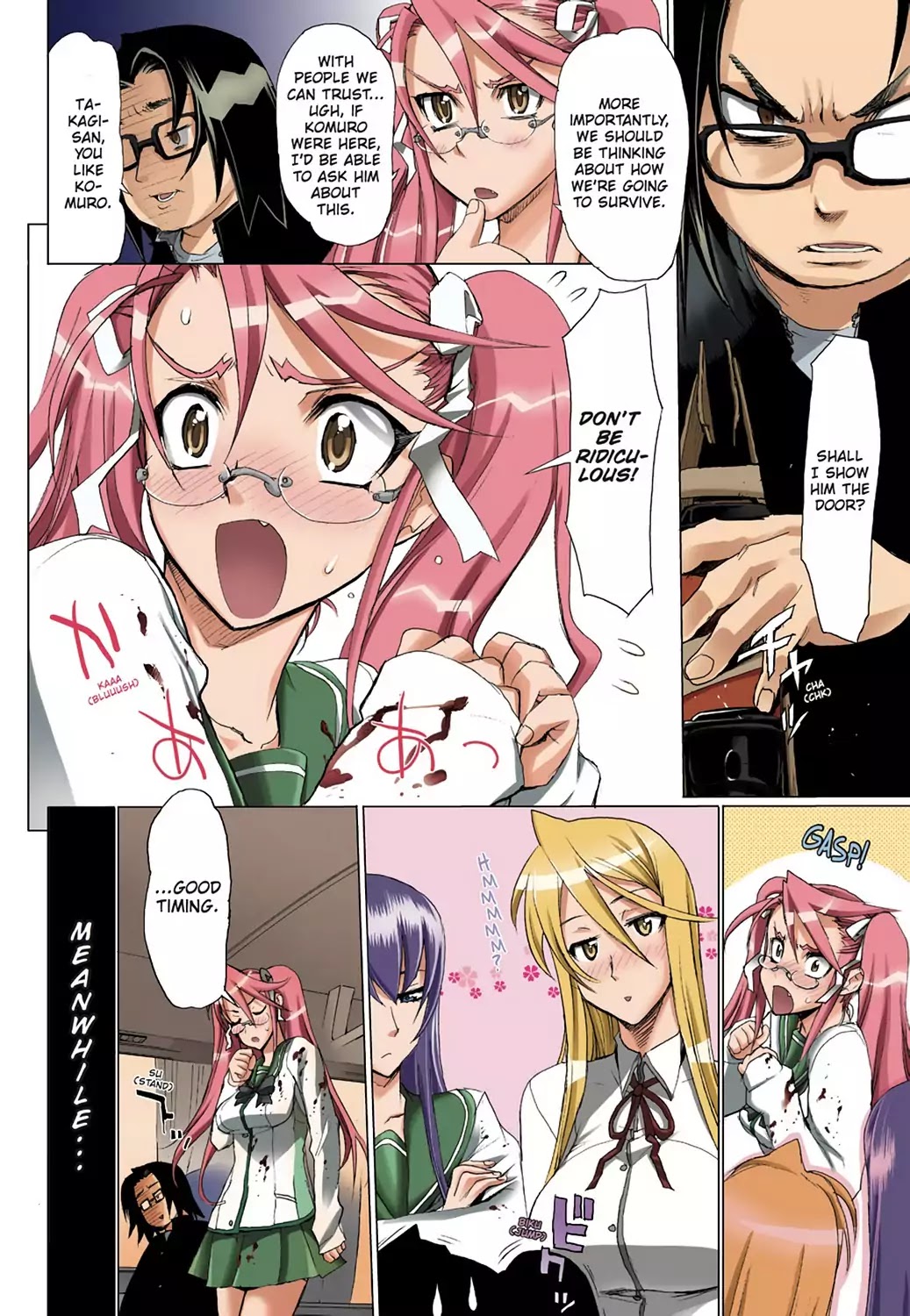 High School of the Dead - Full Color Edition Chapter 5 page 9 - Chapter 5: Streets of the Dead