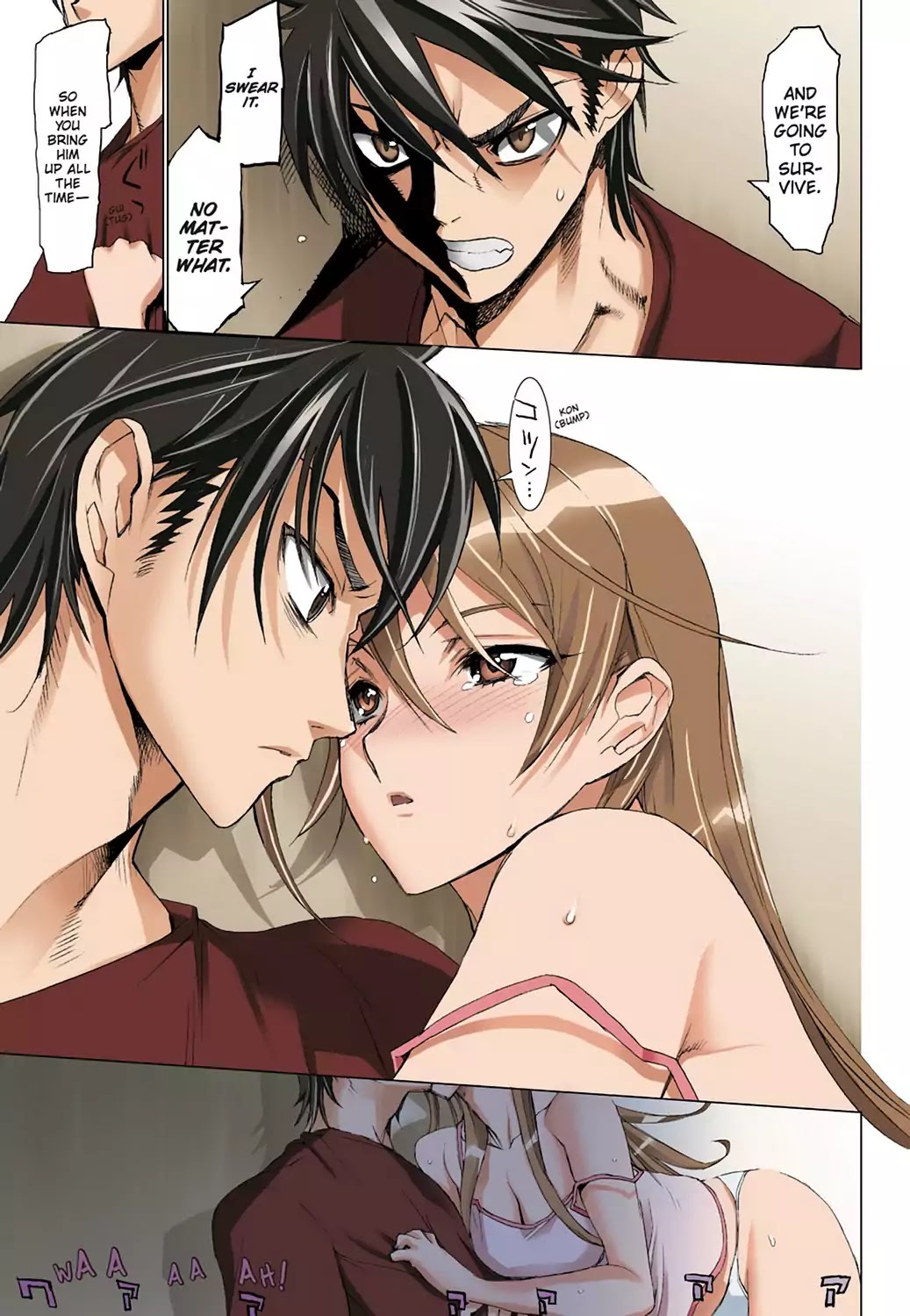 High School of the Dead - Full Color Edition Chapter 6 page 28 - Chapter 6: In the Dead of the night