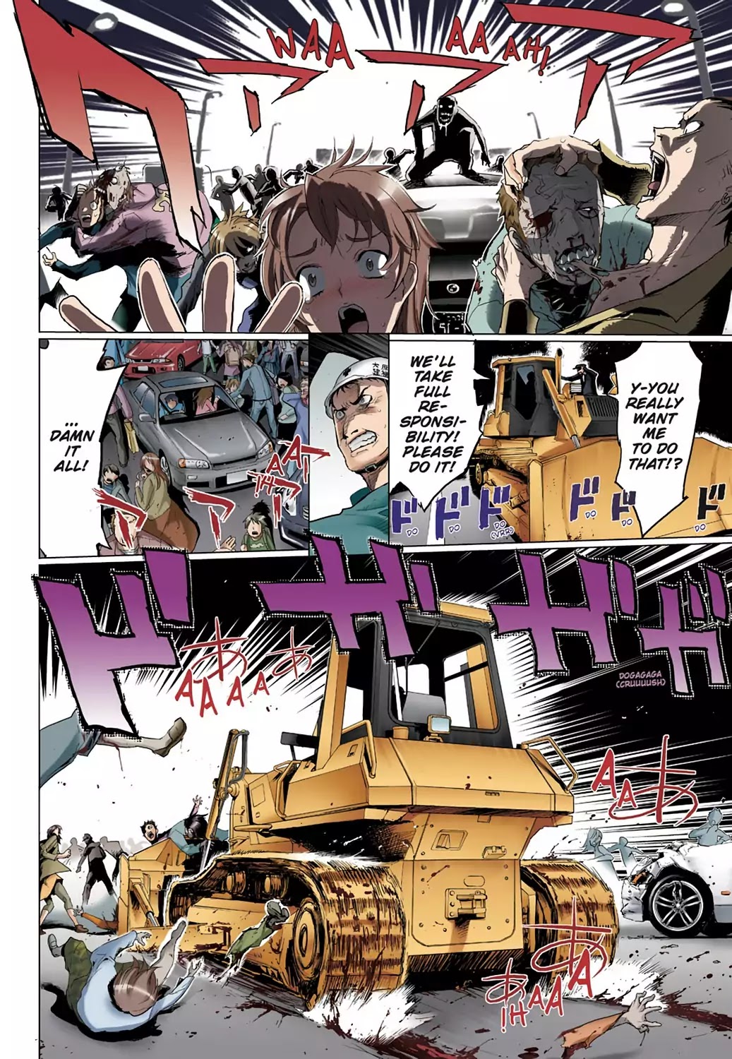 High School of the Dead - Full Color Edition Chapter 6 page 29 - Chapter 6: In the Dead of the night