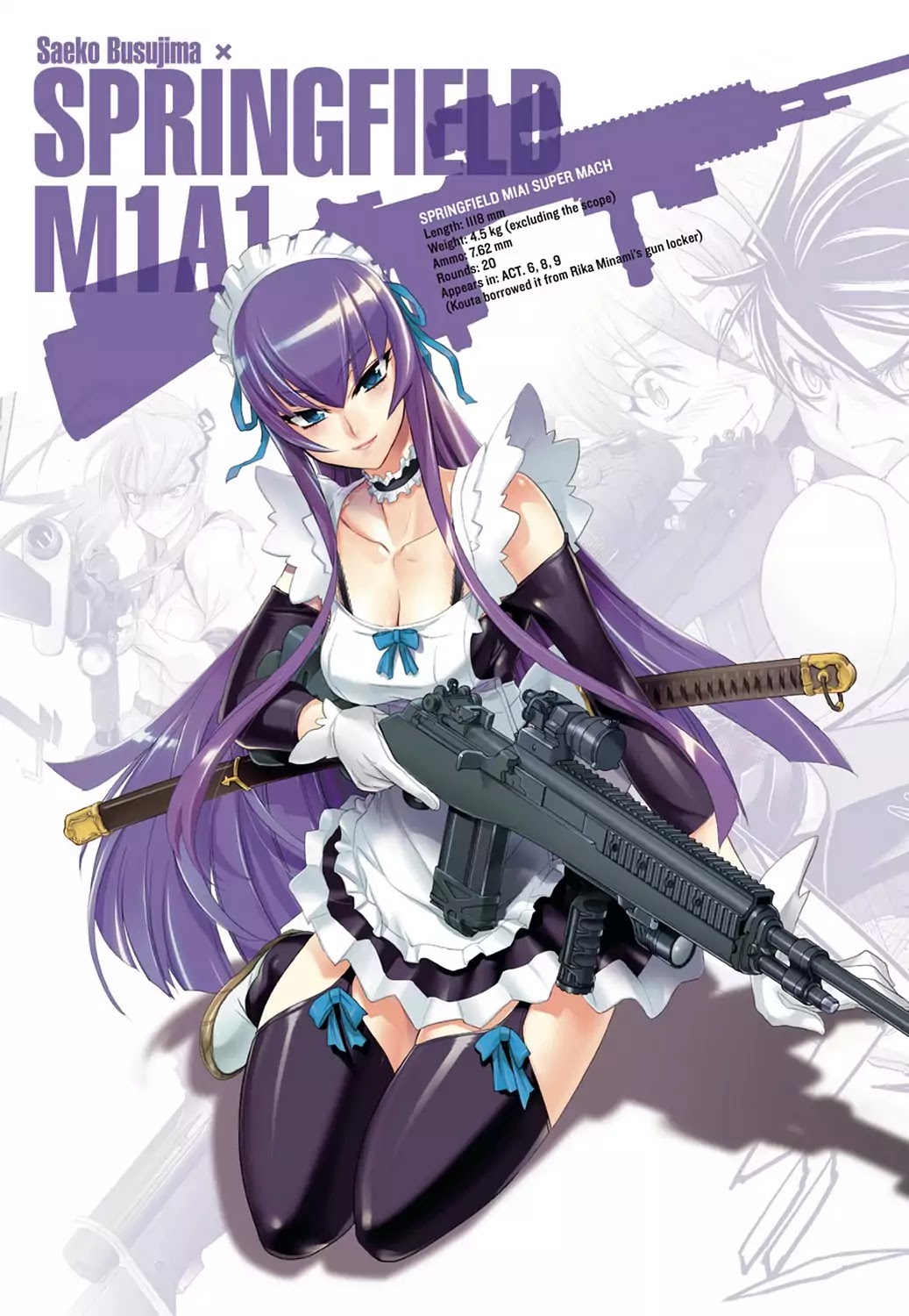 High School of the Dead - Full Color Edition Chapter 7.7 page 2 - Chapter 7.7: List of Weapons part 1