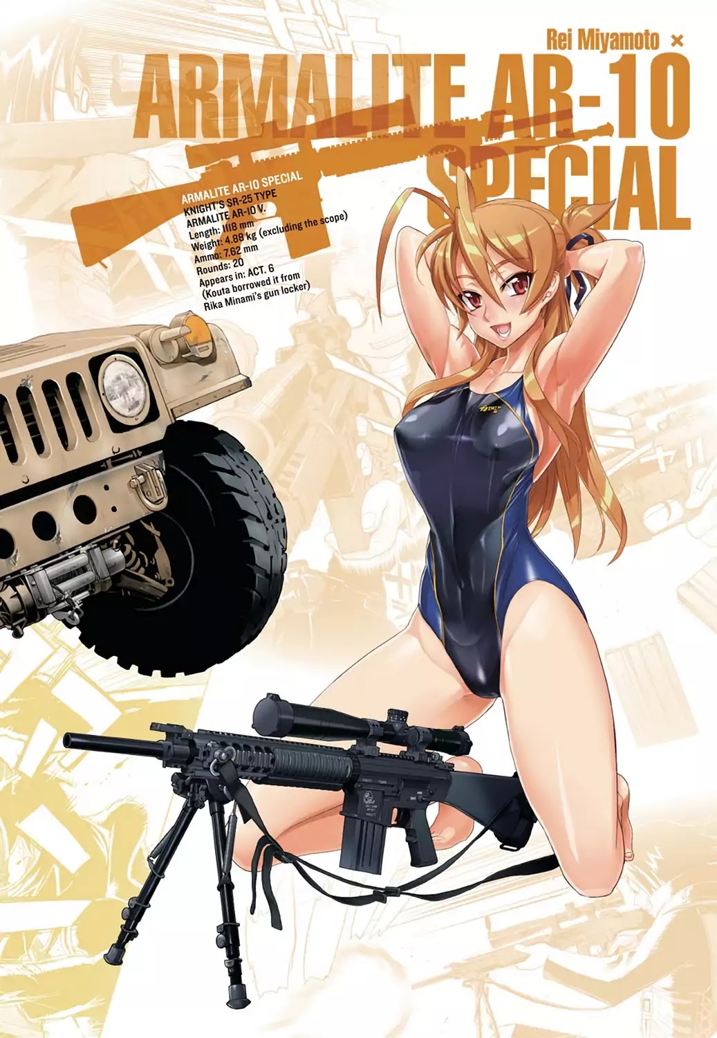 High School of the Dead - Full Color Edition Chapter 7.7 page 3 - Chapter 7.7: List of Weapons part 1