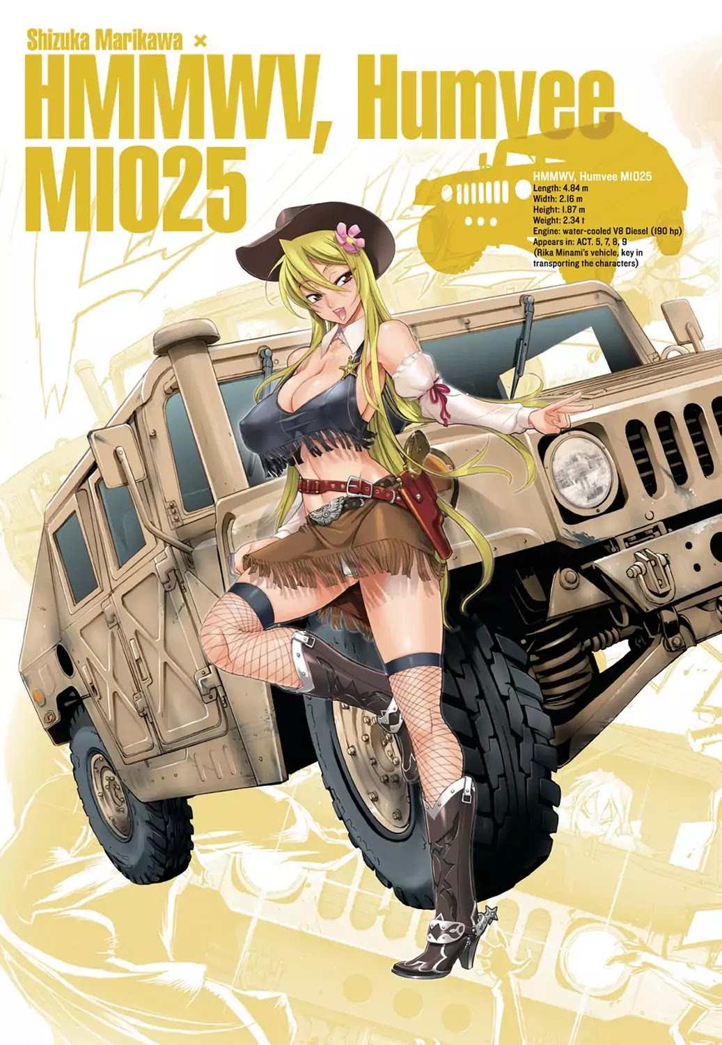 High School of the Dead - Full Color Edition Chapter 7.7 page 4 - Chapter 7.7: List of Weapons part 1