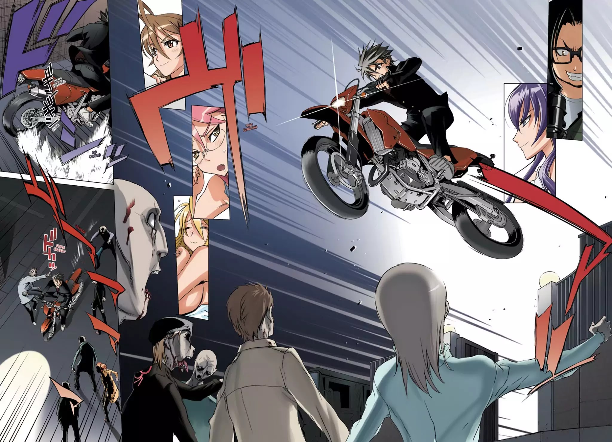 High School of the Dead - Full Color Edition Chapter 7 page 19 - Chapter 7: Dead night and the Dead ruck