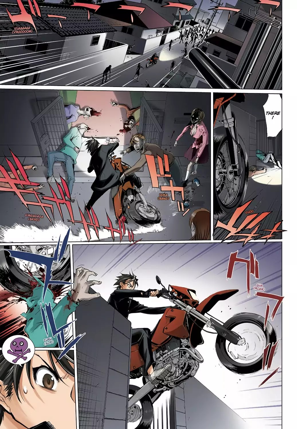 High School of the Dead - Full Color Edition Chapter 7 page 21 - Chapter 7: Dead night and the Dead ruck