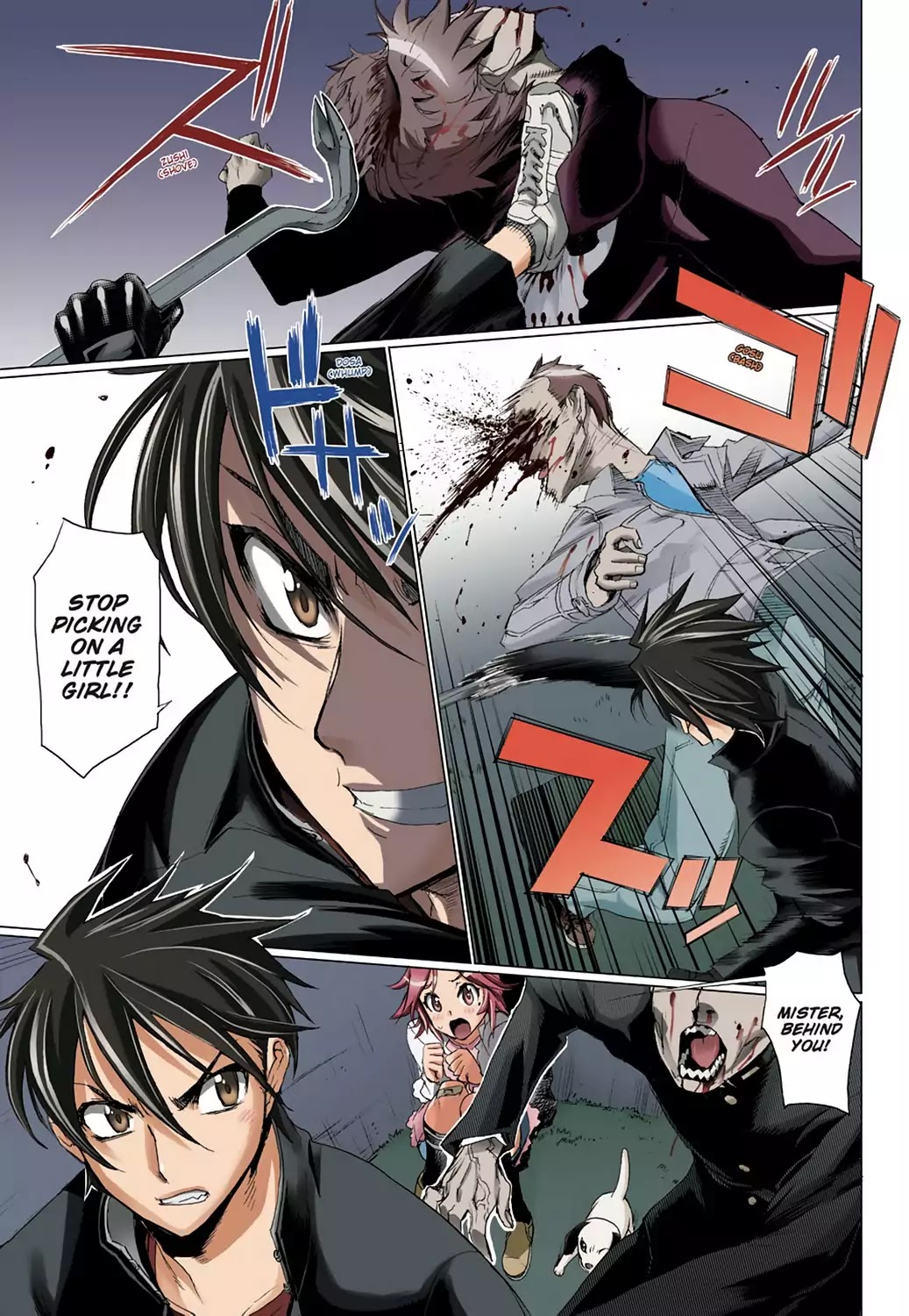 High School of the Dead - Full Color Edition Chapter 7 page 27 - Chapter 7: Dead night and the Dead ruck