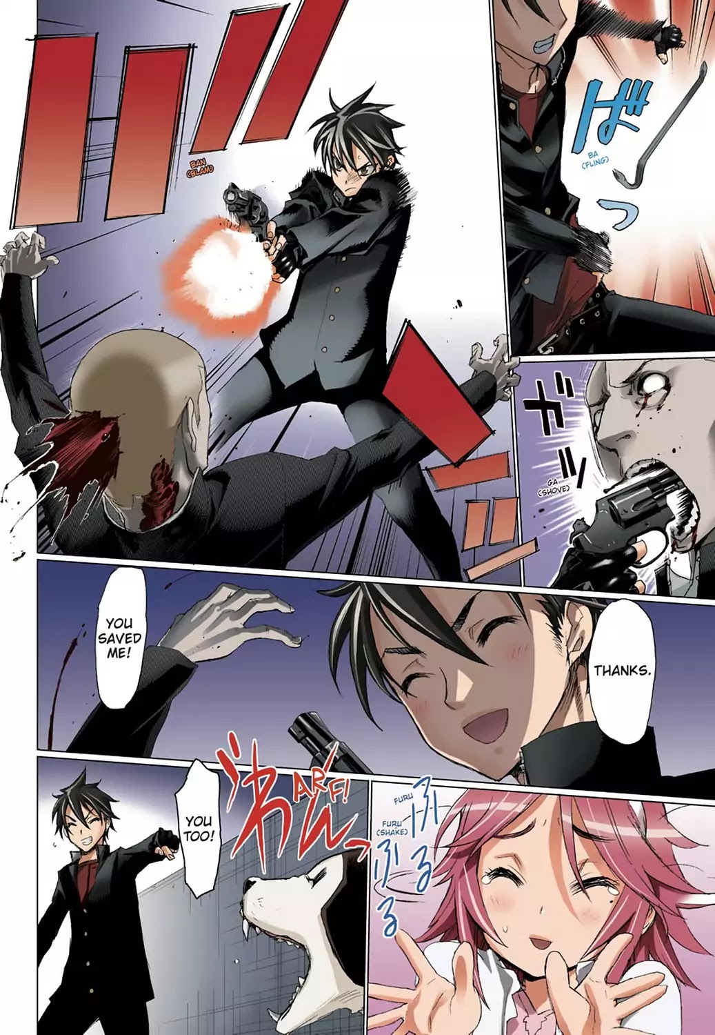 High School of the Dead - Full Color Edition Chapter 7 page 28 - Chapter 7: Dead night and the Dead ruck