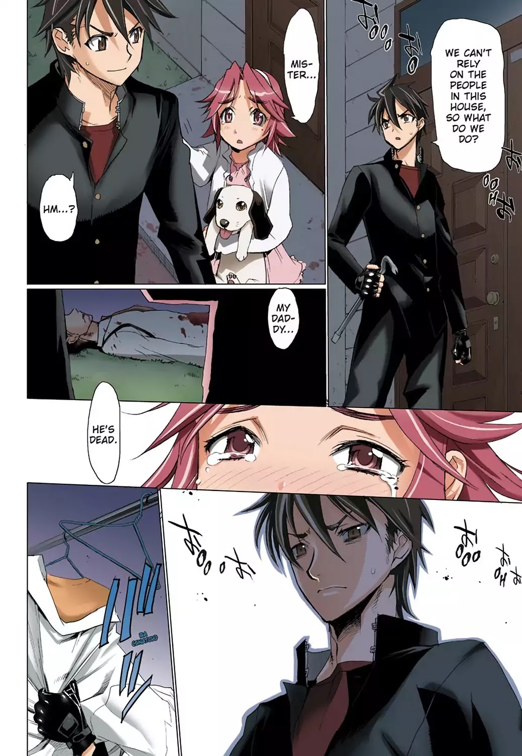High School of the Dead - Full Color Edition Chapter 7 page 32 - Chapter 7: Dead night and the Dead ruck
