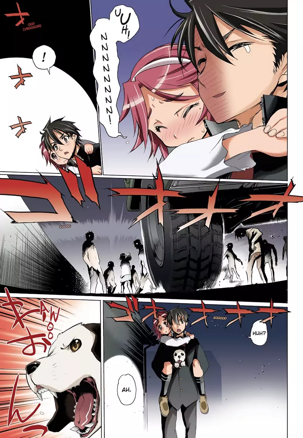 High School of the Dead - Full Color Edition Chapter 7 page 43 - Chapter 7: Dead night and the Dead ruck
