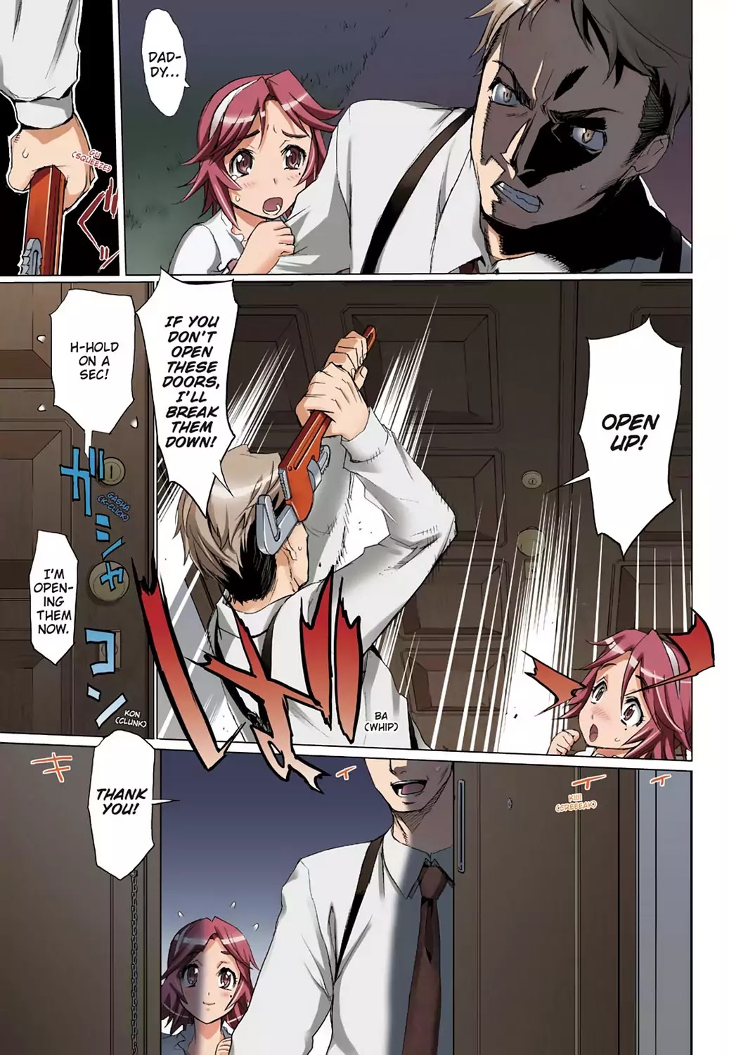 High School of the Dead - Full Color Edition Chapter 7 page 8 - Chapter 7: Dead night and the Dead ruck