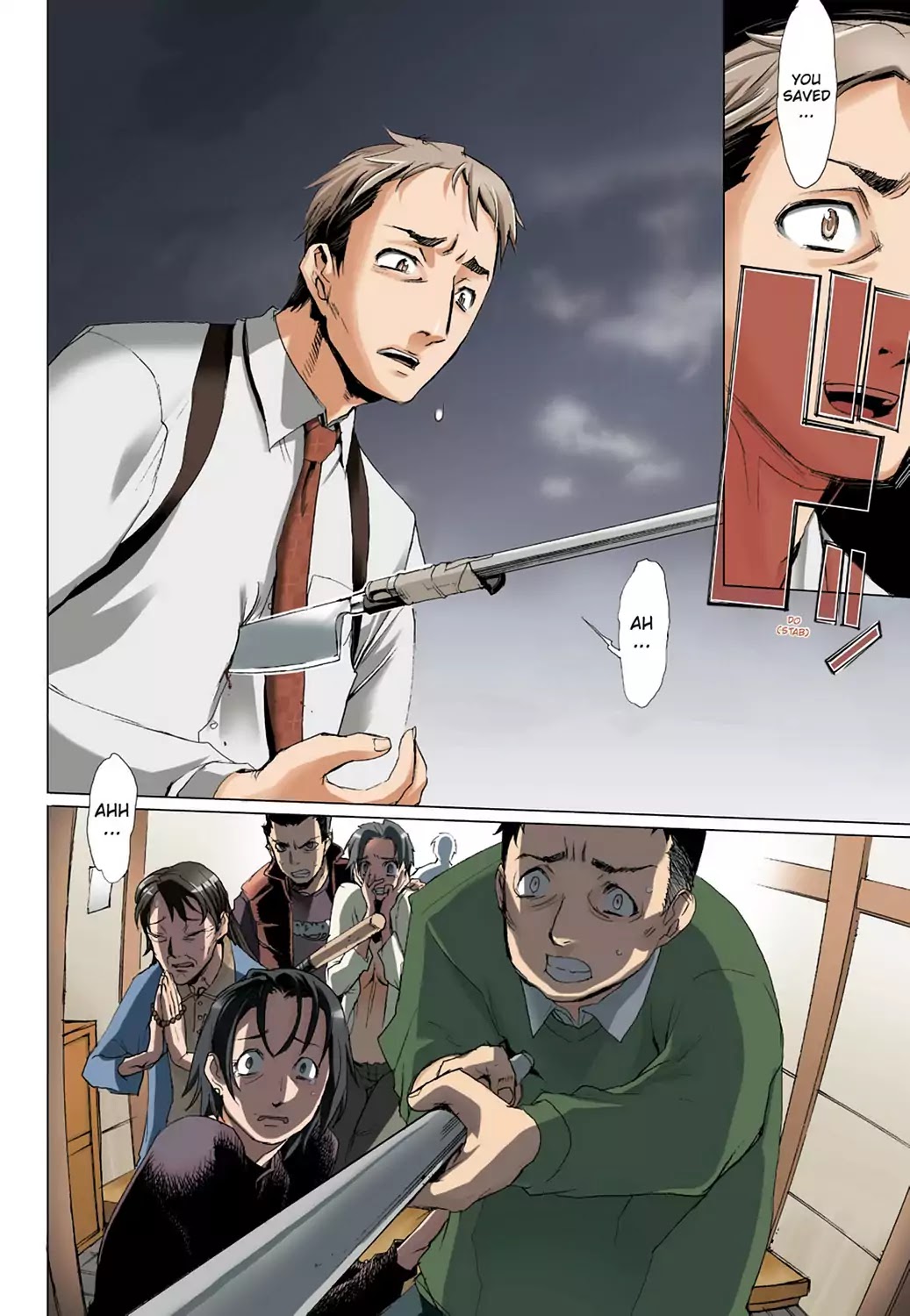 High School of the Dead - Full Color Edition Chapter 7 page 9 - Chapter 7: Dead night and the Dead ruck