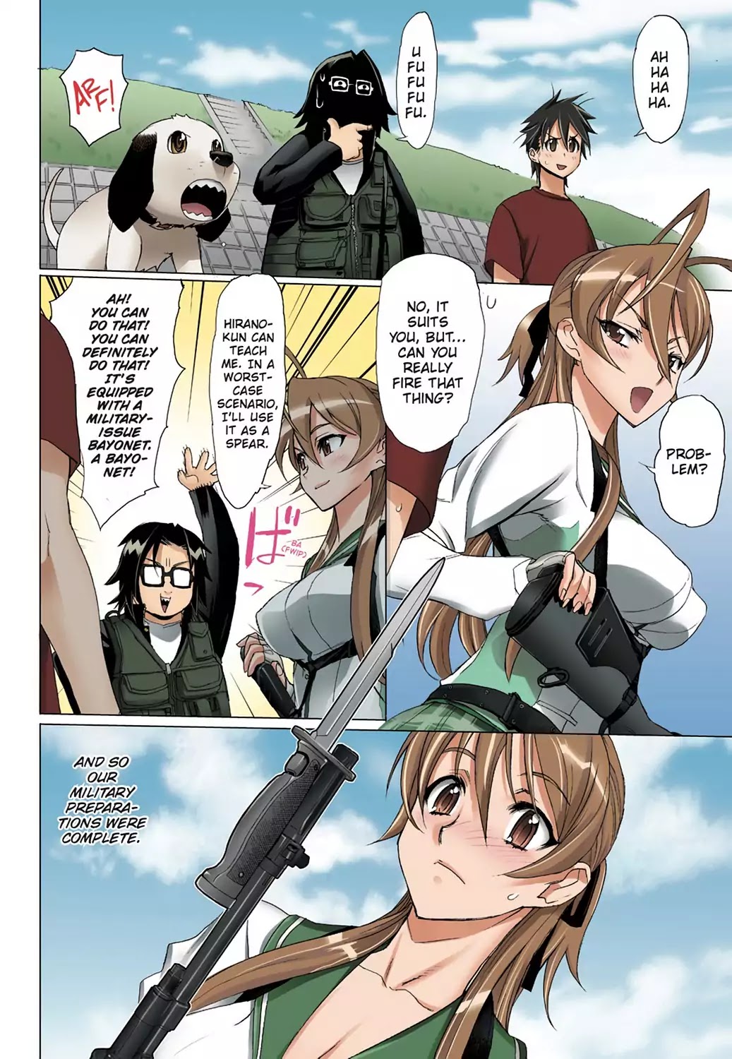 High School of the Dead - Full Color Edition Chapter 8 page 13 - Chapter 8: Alice in Dead land
