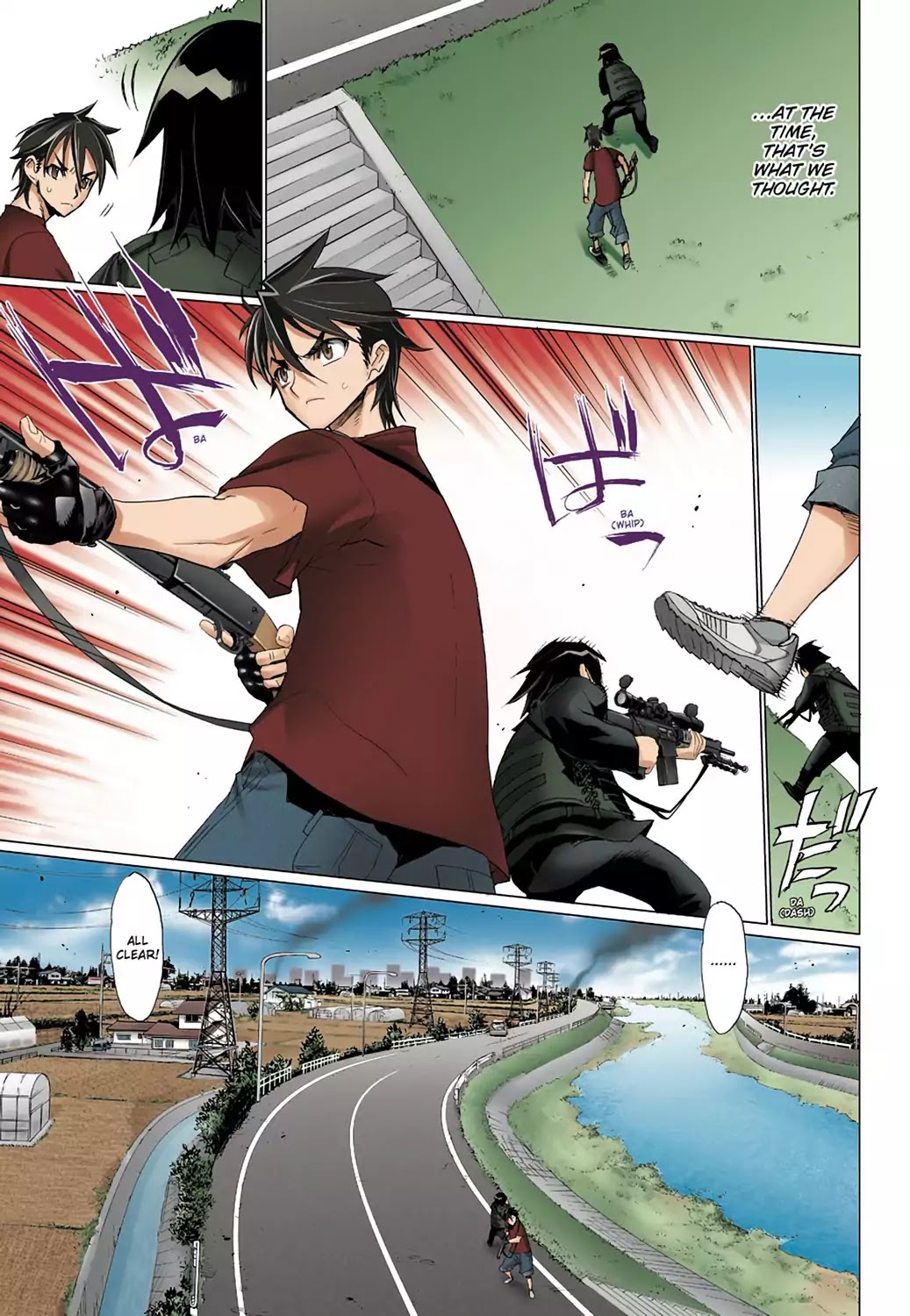 High School of the Dead - Full Color Edition Chapter 8 page 14 - Chapter 8: Alice in Dead land