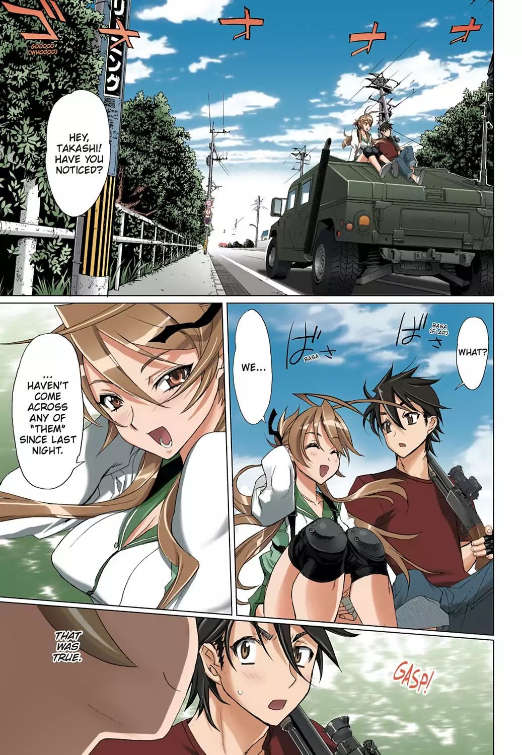 High School of the Dead - Full Color Edition Chapter 8 page 18 - Chapter 8: Alice in Dead land