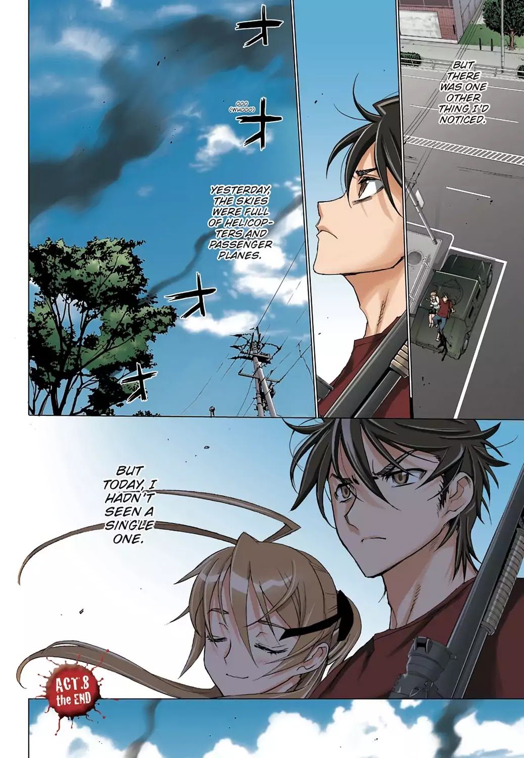 High School of the Dead - Full Color Edition Chapter 8 page 19 - Chapter 8: Alice in Dead land