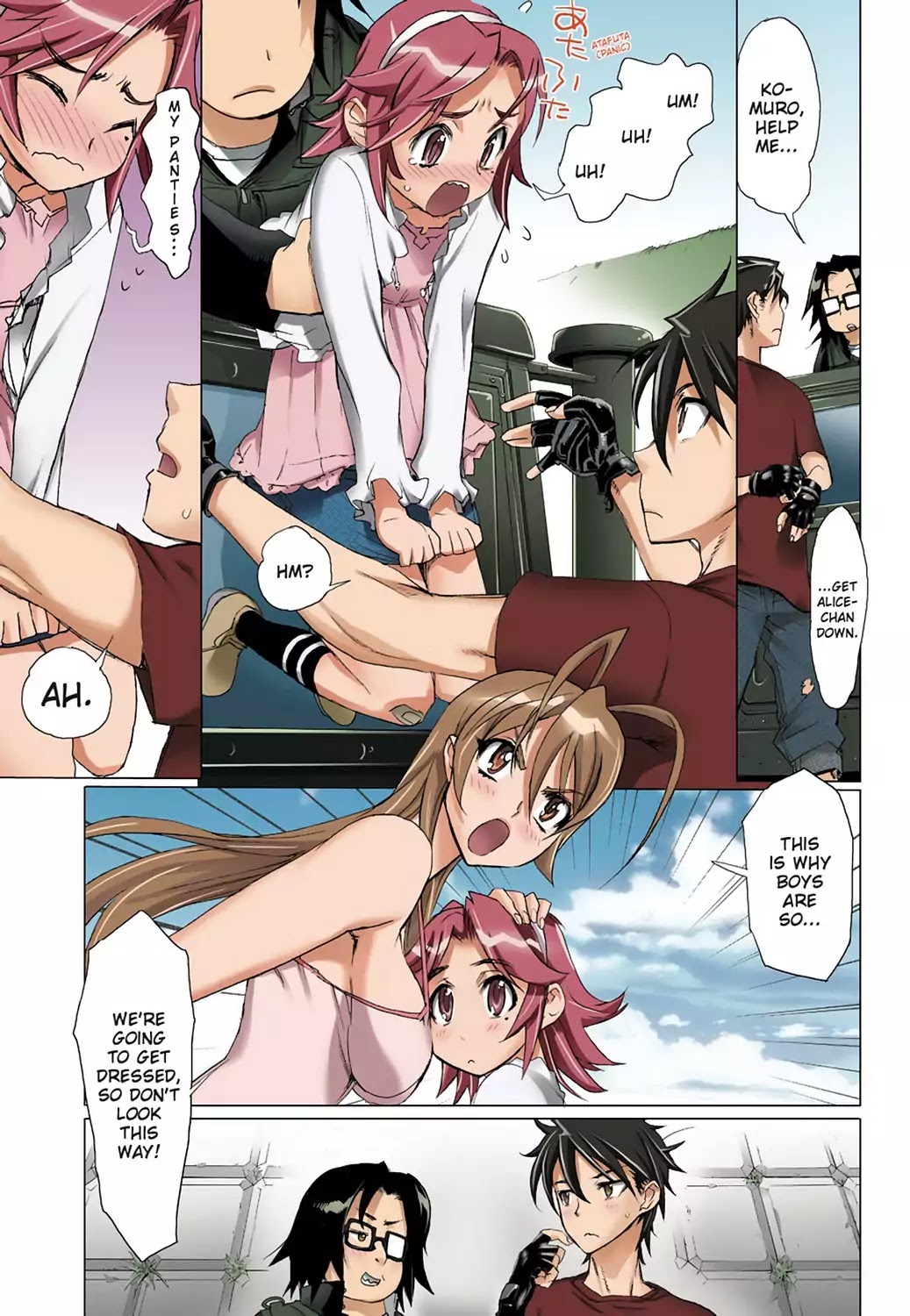 High School of the Dead - Full Color Edition Chapter 8 page 8 - Chapter 8: Alice in Dead land