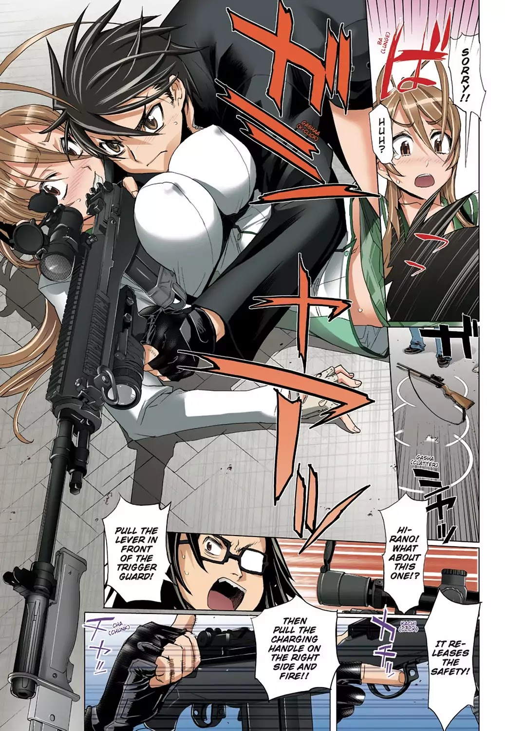 High School of the Dead - Full Color Edition Chapter 9 page 15 - Chapter 9: The Dead way home