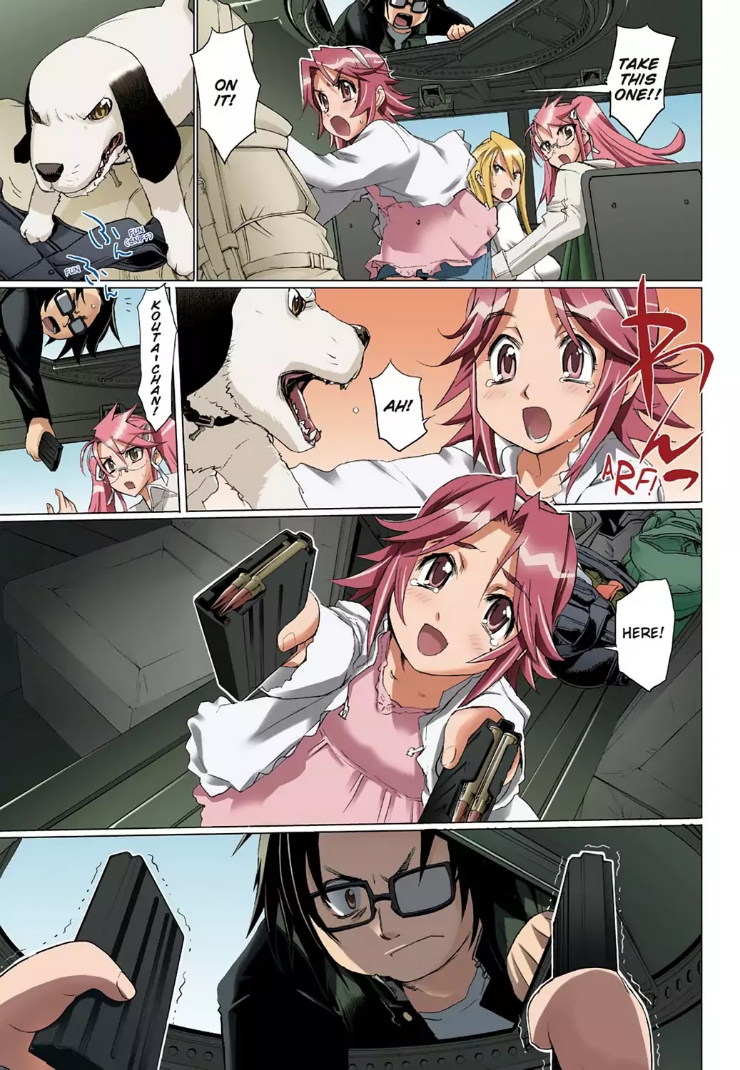 High School of the Dead - Full Color Edition Chapter 9 page 18 - Chapter 9: The Dead way home