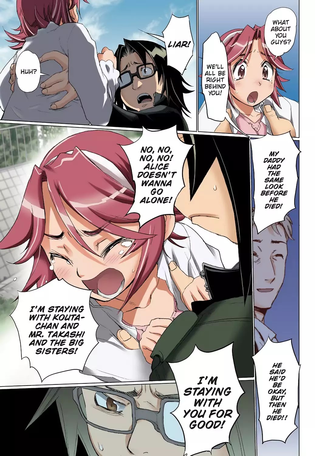 High School of the Dead - Full Color Edition Chapter 9 page 24 - Chapter 9: The Dead way home
