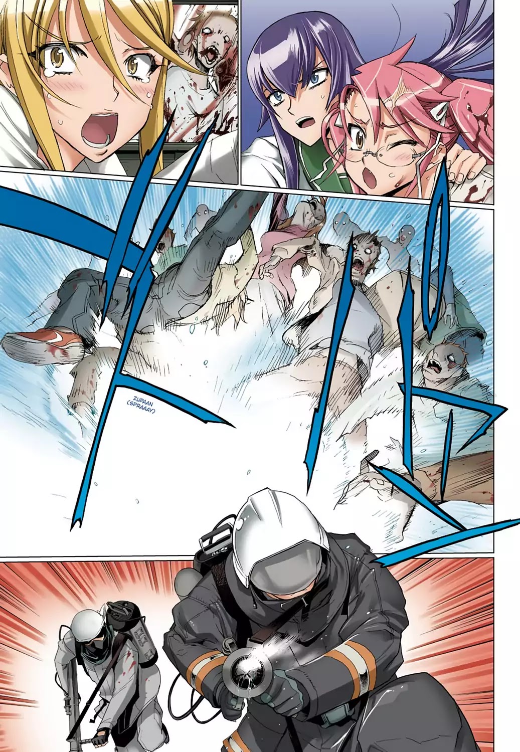 High School of the Dead - Full Color Edition Chapter 9 page 26 - Chapter 9: The Dead way home
